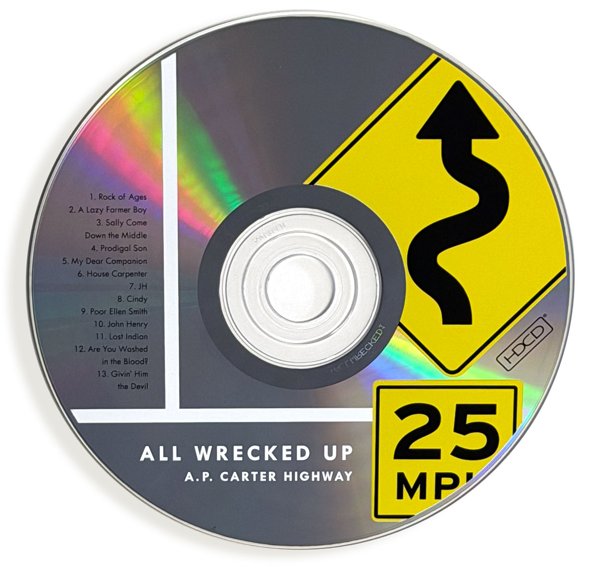 Image of the CD face.