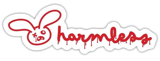 The same design, as a sticker.