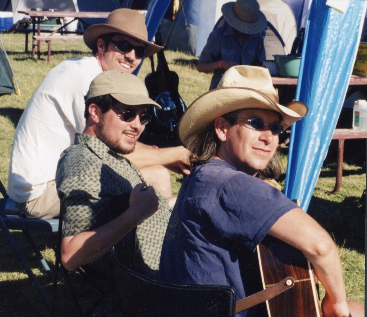 All Wrecked Up performs at the Good Old Fashioed Bluegrass Festival 2000