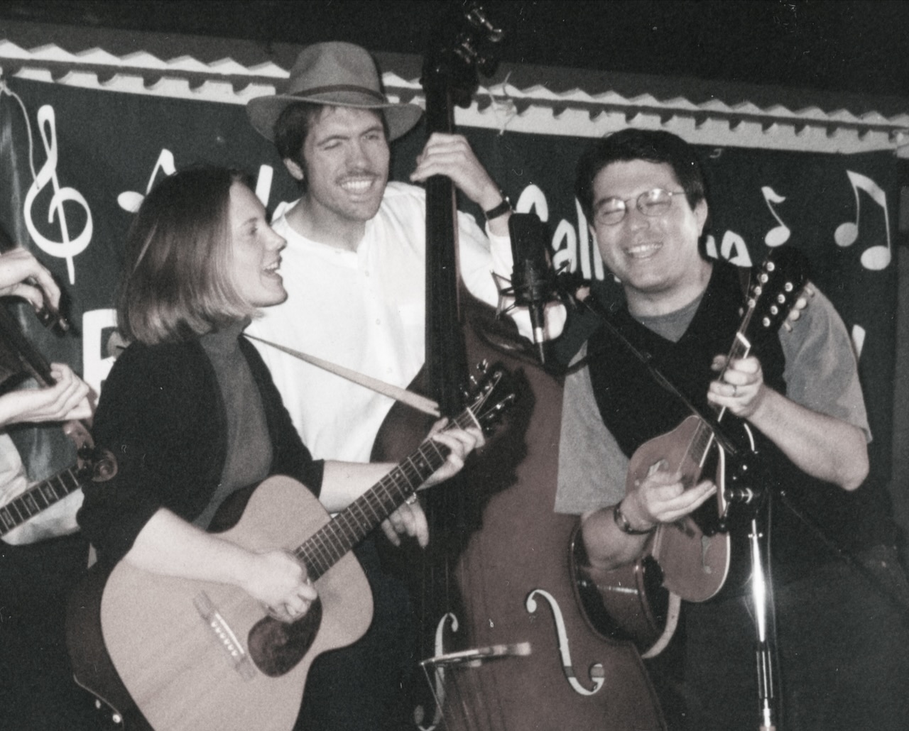 All Wrecked Up performs at the 2000 Brookdale Bluegrass Festival