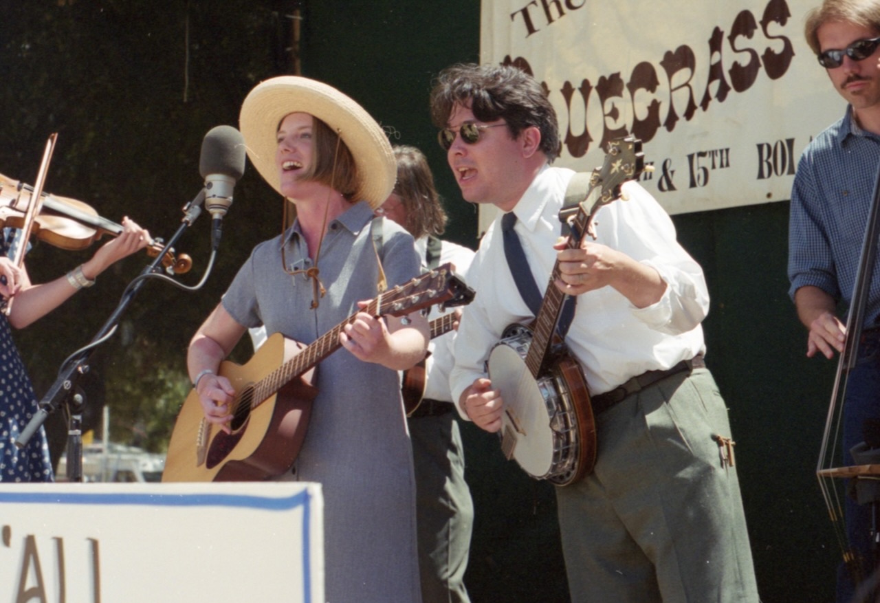 All Wrecked Up performs at the Good Old Fashioed Bluegrass Festival 2001