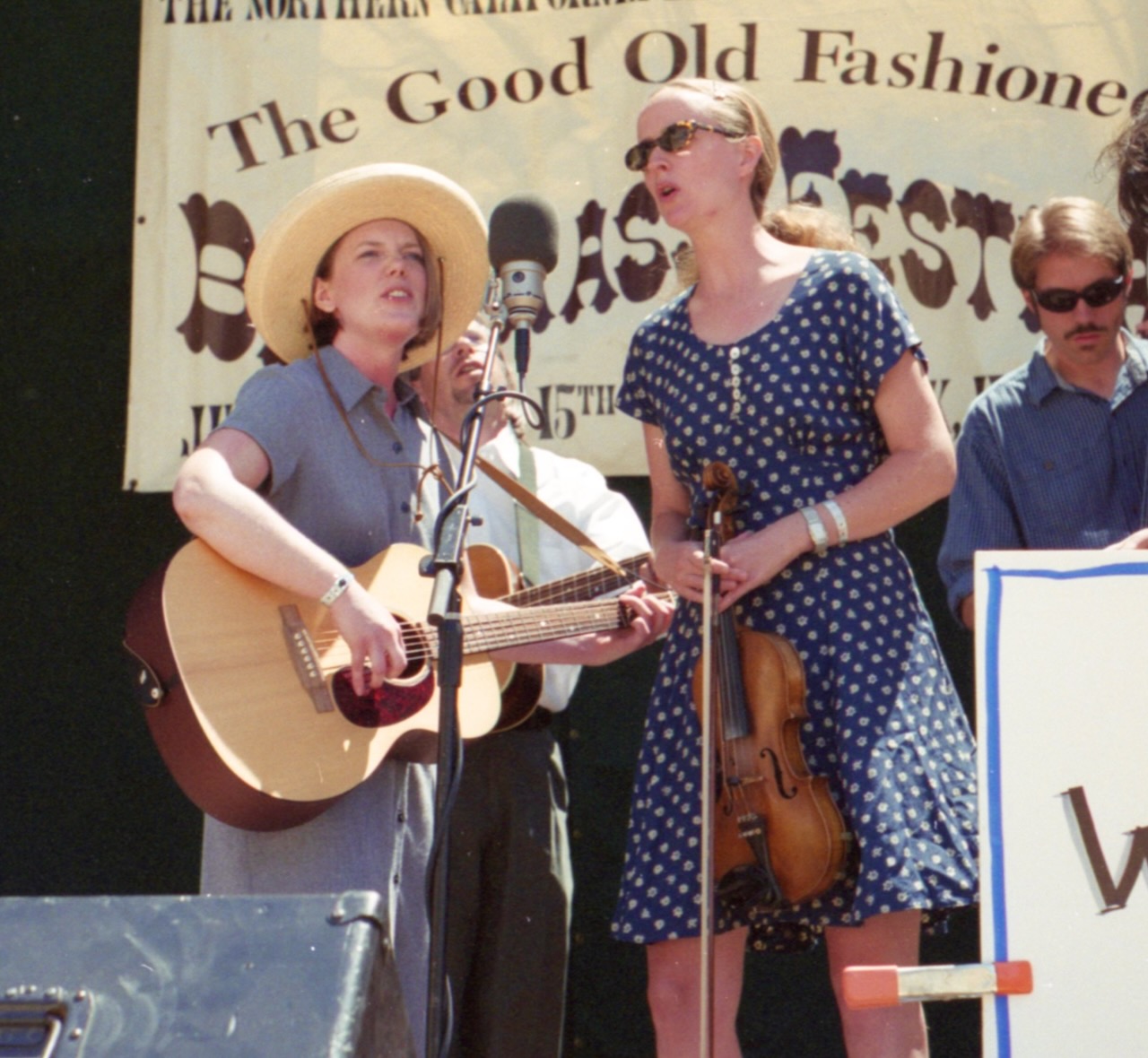 All Wrecked Up performs at the Good Old Fashioed Bluegrass Festival 2001