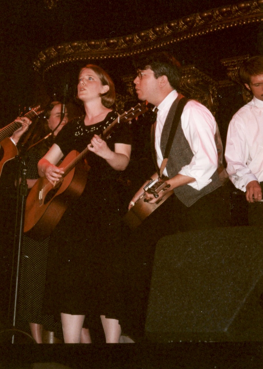 All Wrecked Up performa at the Great American Music Hall, June 2001. Christa Dahlstrom, Chris Ereneta